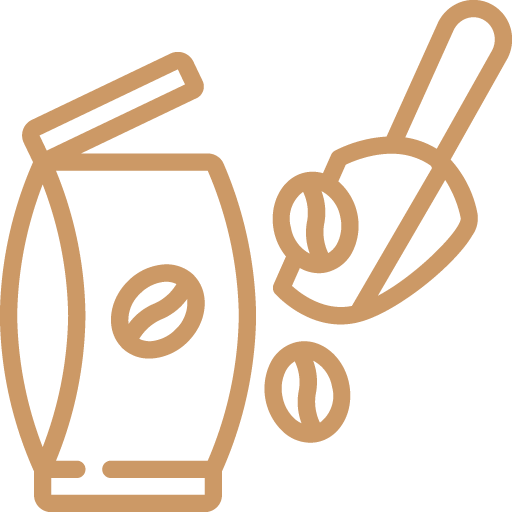 Icone paquet de cafe 1802 torréfacteur et barista en breton café de spécialité