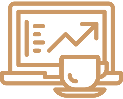 Icone courbe évolution espresso cafe 1802 torréfacteur et barista en breton café de spécialité