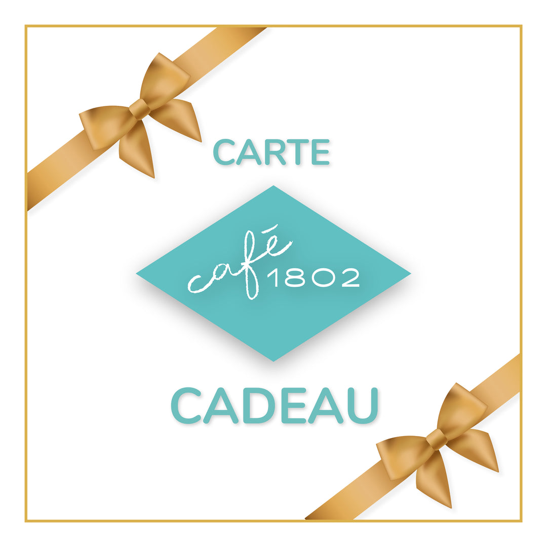 Carte Cadeau Café 1802
