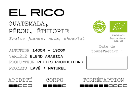 El Rico - Blend Bio