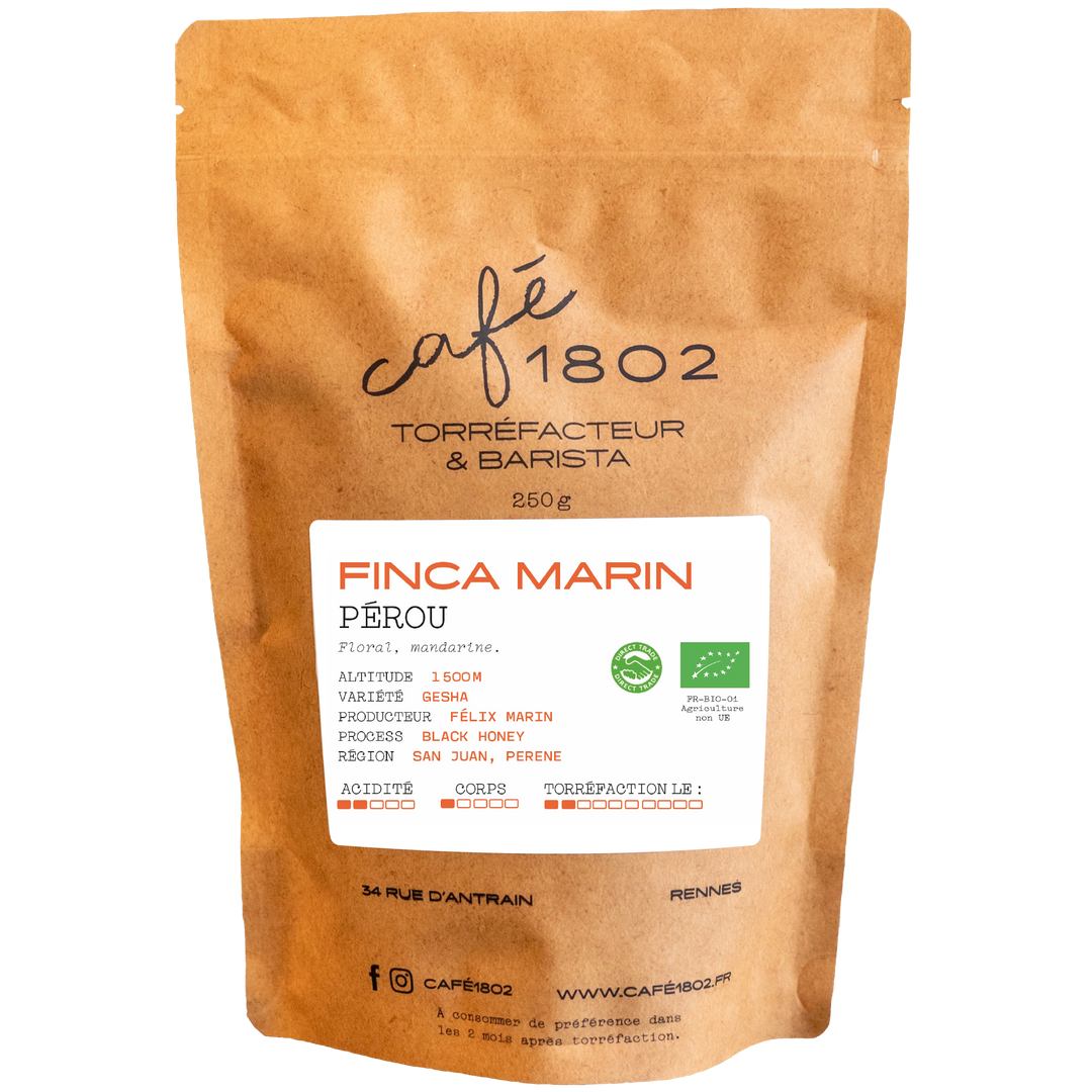 „Finca Marin“ – Peru – Gesha Black Honey – Bio &amp; Direkthandel