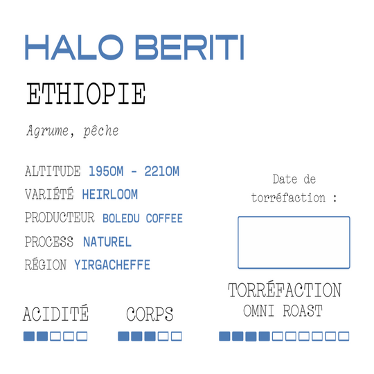 Halo Beriti - Éthiopie - Naturel