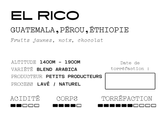 El Rico - Blend