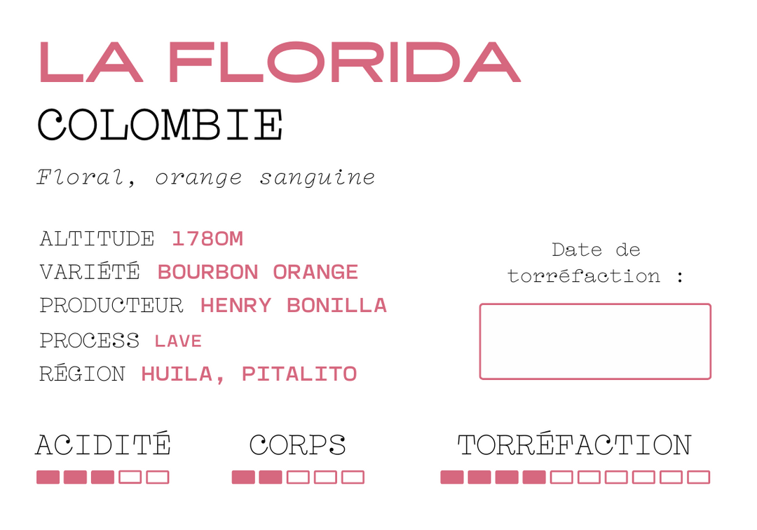 "La Florida" - Bourbon orange